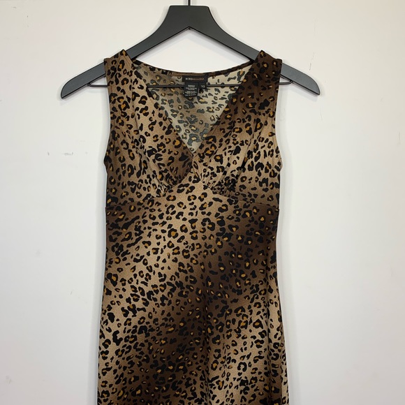 BCBGMaxAzria • sleeveless leopard print dress - Picture 2 of 8